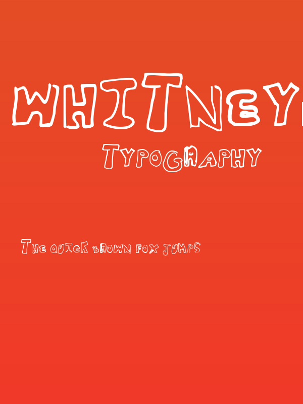 Whitney2 Poster