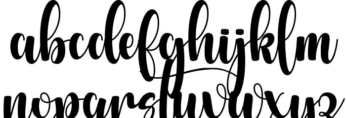 Whitney Font LOWERCASE