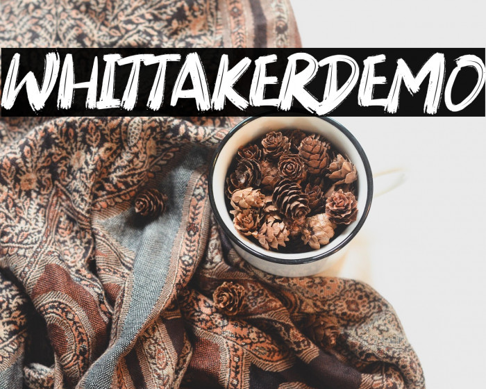 Whittaker Demo Example 2