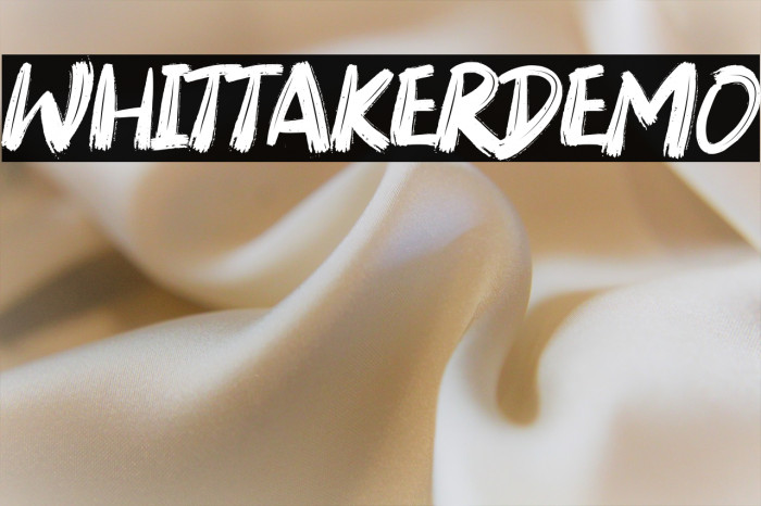 Whittaker Demo Example 3