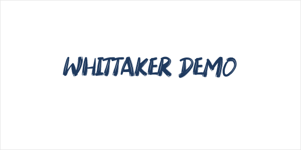 Whittaker Demo Logo