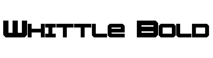 Whittle Bold  免费字体下载