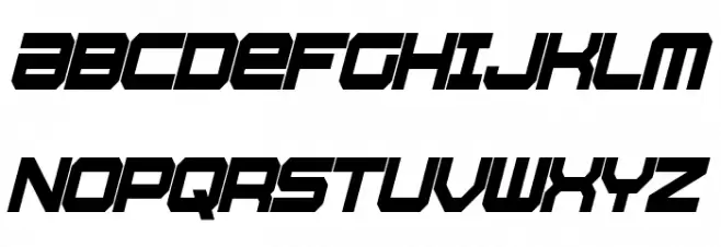Whittle Condensed Bold Italic Fuentes MAYÚSCULAS