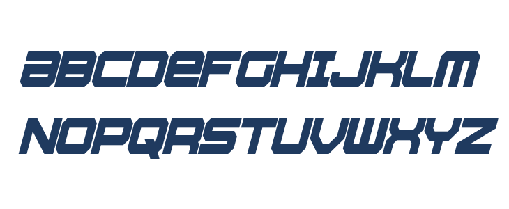 Whittle Condensed Bold Italic Lowercase