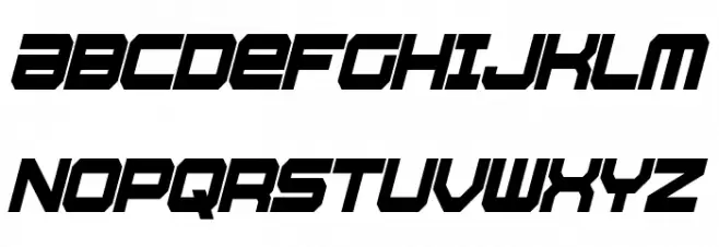 Whittle Condensed Bold Italic Fuentes MINÚSCULAS