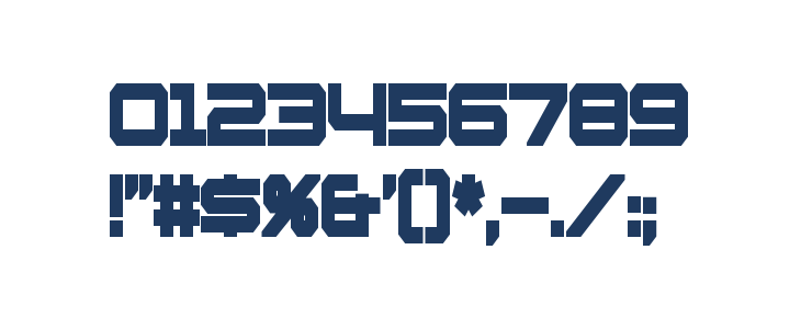 Whittle Condensed Bold Other Characters