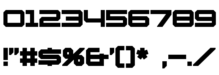 Whittle Font OTHER CHARS
