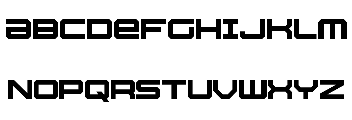 Whittle Font LOWERCASE