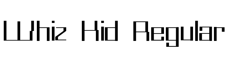 Whiz Kid Regular  Free Fonts Download