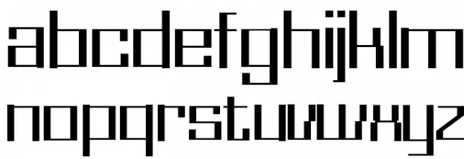 Whiz Kid Regular Font Litere mici