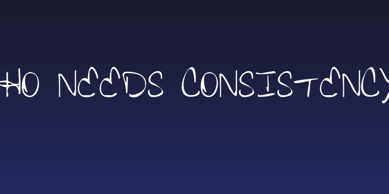 Who Needs Consistency? Social Header