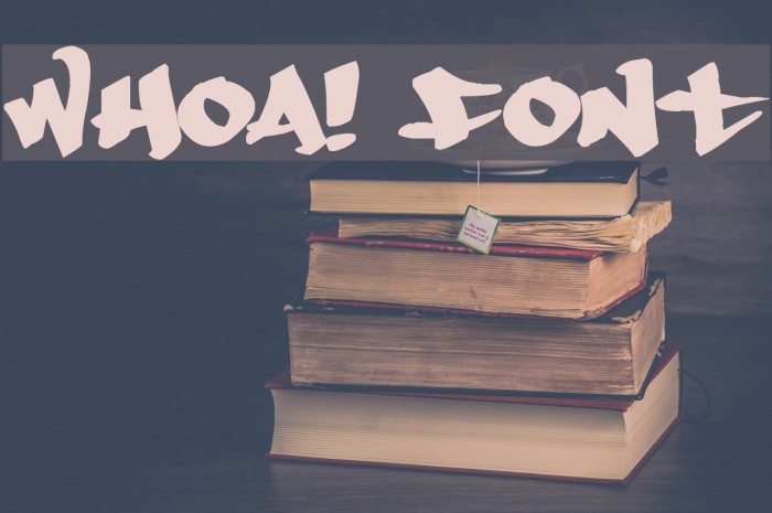 Whoa! Font examples