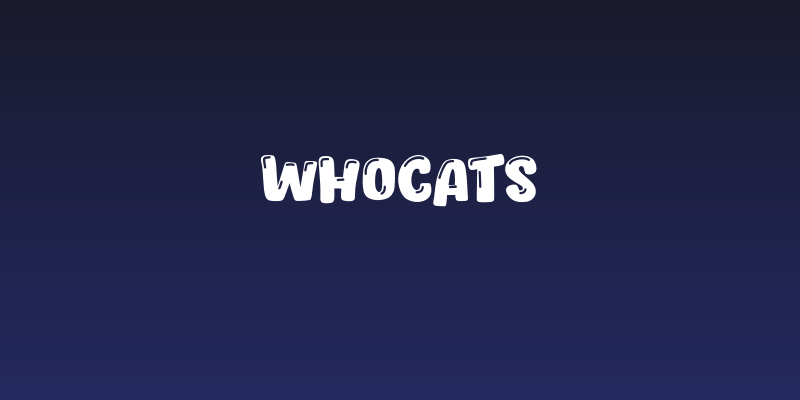 Whocats Social Header