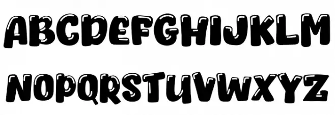 Whocats Schriftart Kleinbuchstaben