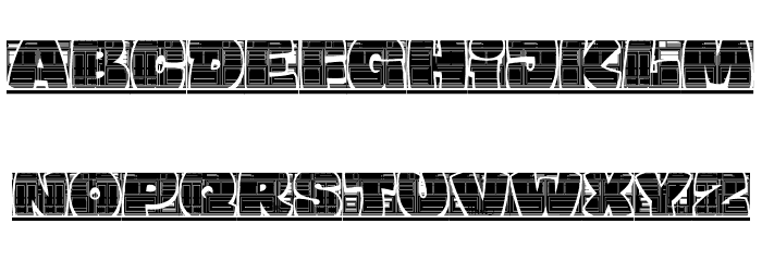 Wholecar PERSONAL USE ONLY Invert Font LOWERCASE