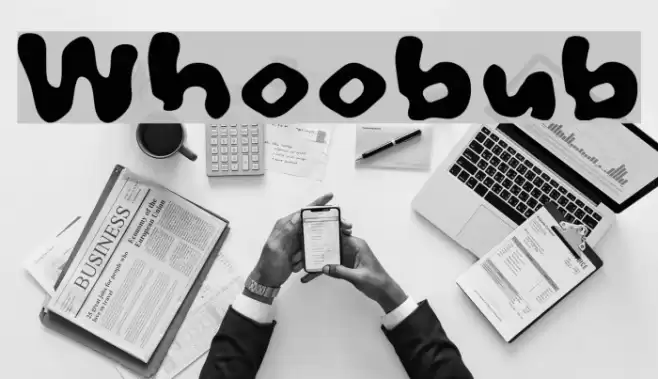 Whoobub Schriftart examples