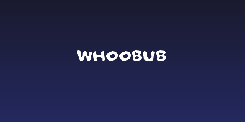 Whoobub Social Header