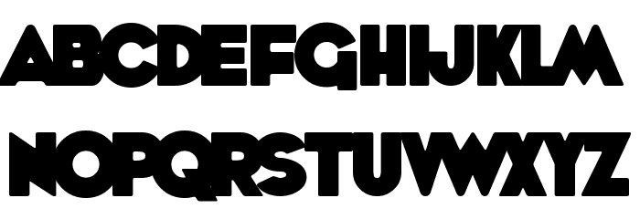WhoopAss Font LOWERCASE