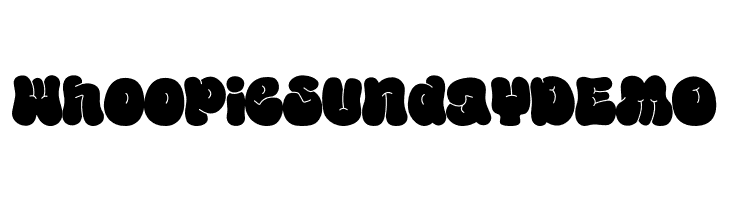 Whoopie Sunday DEMO  Fuentes Gratis Descargar