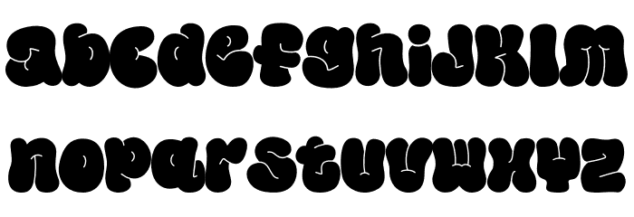 Whoopie Sunday DEMO Font LOWERCASE