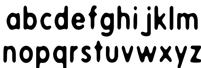 Whoosit Font LOWERCASE