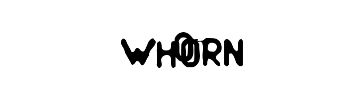 Whorn  Fuentes Gratis Descargar