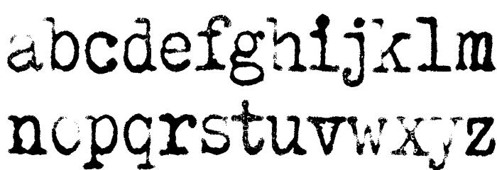 Why do we blink so frequently? Font LOWERCASE