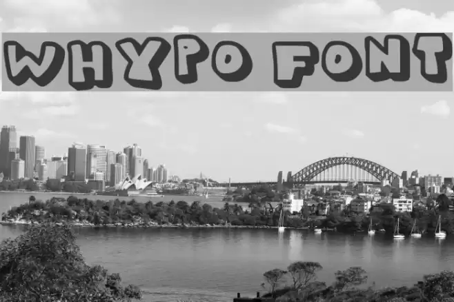 Whypo Font examples