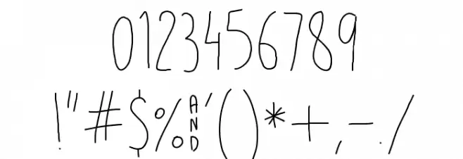 what ~ fish Font OTHER CHARS