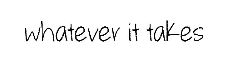 whatever it takes