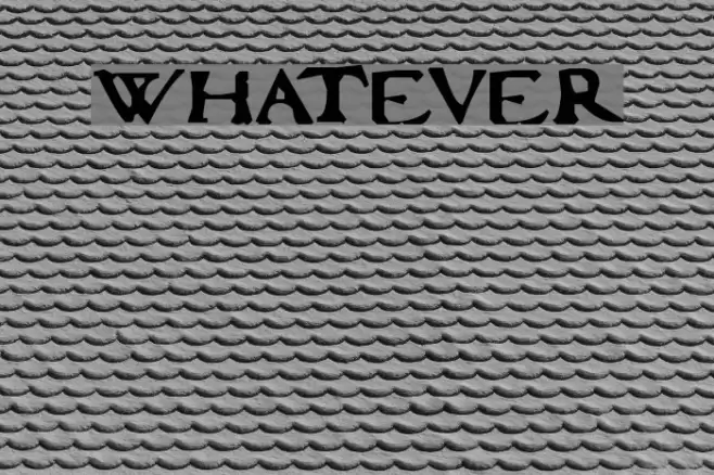 whatever خط examples