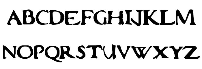 whatever Font LOWERCASE