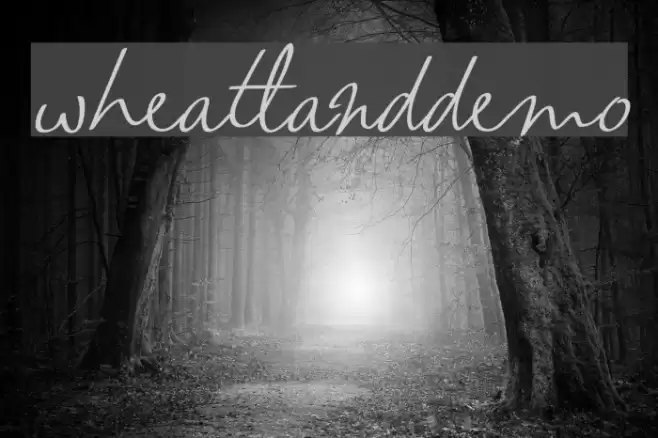 wheatland-demo خط examples