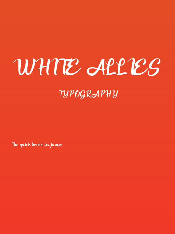 white allies Poster