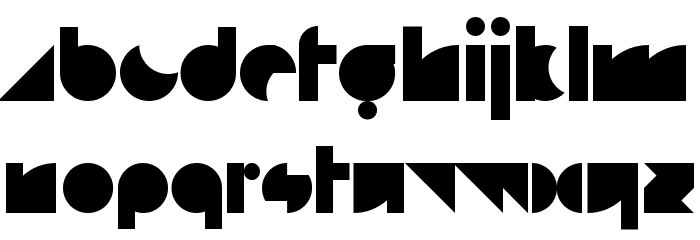 white rabbit by alice Font LOWERCASE