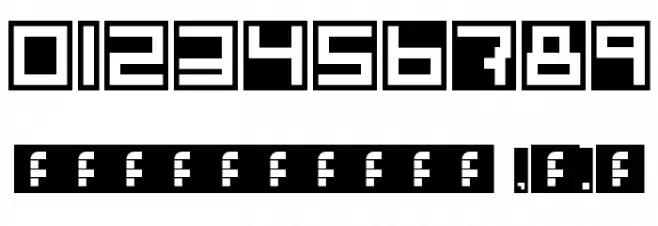 whiteonbox Regular Шрифта ДРУГИЕ символов