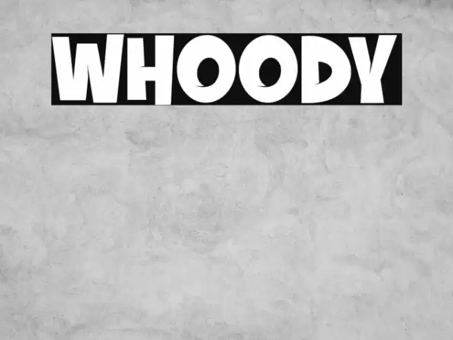 whoody Font examples