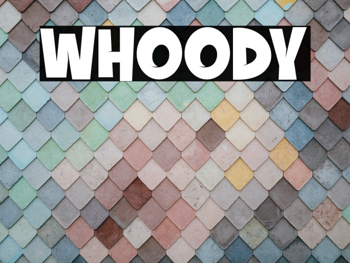 whoody Fonte examples
