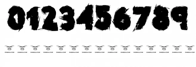 why so serious Font OTHER CHARS