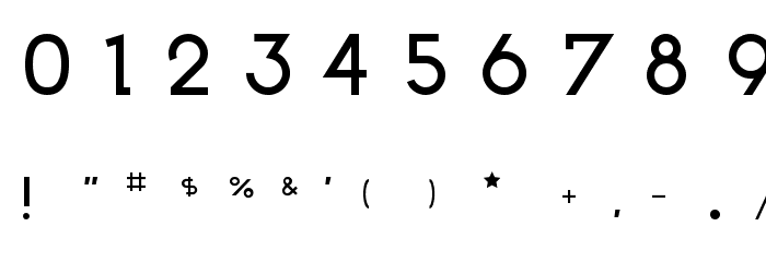 WICKED REGULAR Font OTHER CHARS