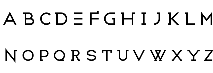 WICKED REGULAR Font LOWERCASE