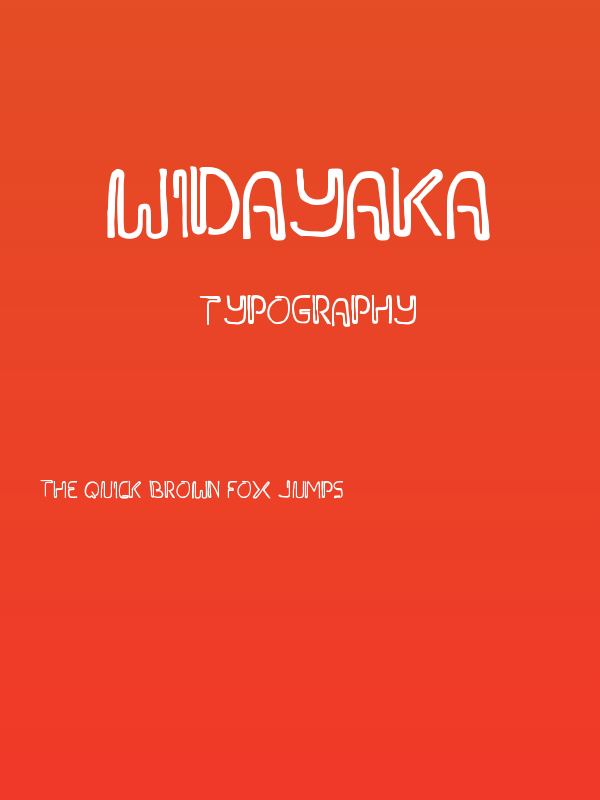 WIDAYAKA Poster