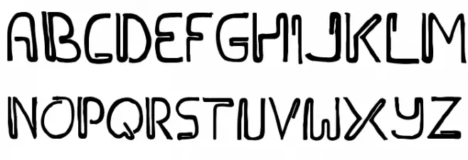 WIDAYAKA फ़ॉन्ट लोअरकेस