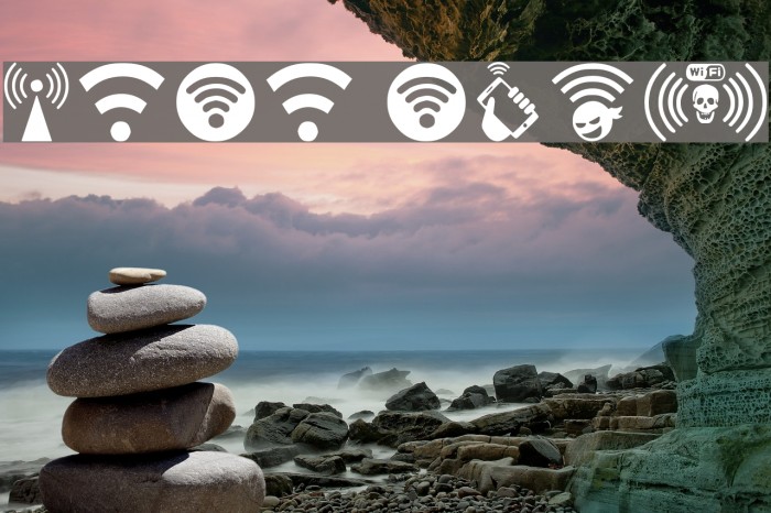 WIFI Font examples