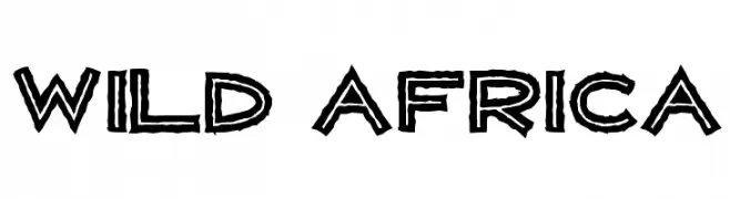WILD AFRICA  Free Fonts Download