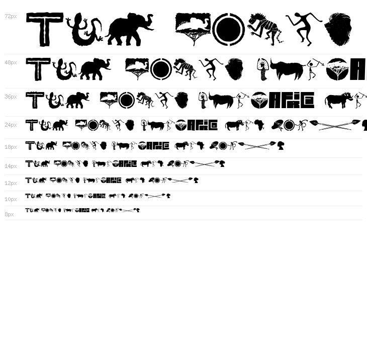 WILD AFRICA Waterfall