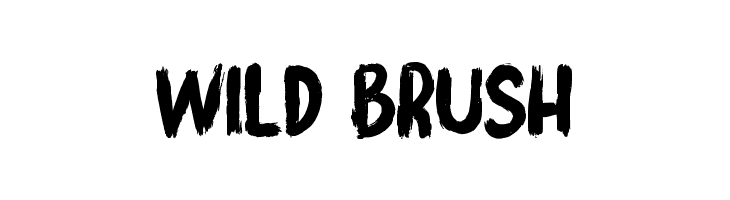 WILD BRUSH  नि: शुल्क फ़ॉन्ट्स डाउनलोड