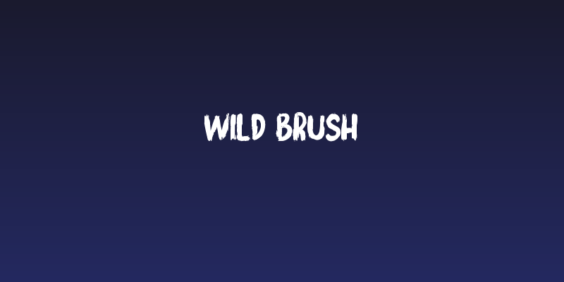 WILD BRUSH Social Header