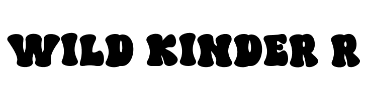 WILD KINDER Regular  font caratteri gratis