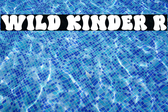 WILD KINDER Regular Example 3